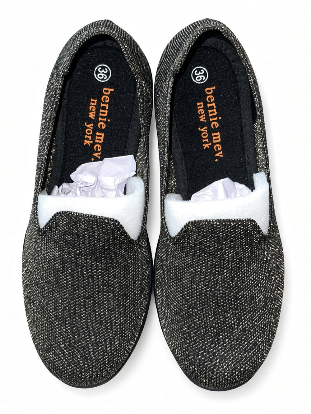bernie mev. Women’s Slip-On Loafers in Metallic Bronze EU 36 US 5.5 - 6 kids 4.5